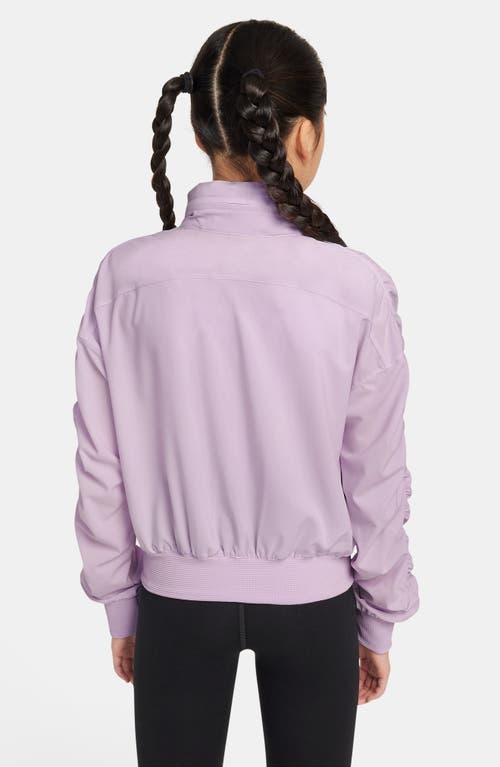 Nike Women's Girls' Dri-fit Training Jacket In Purple