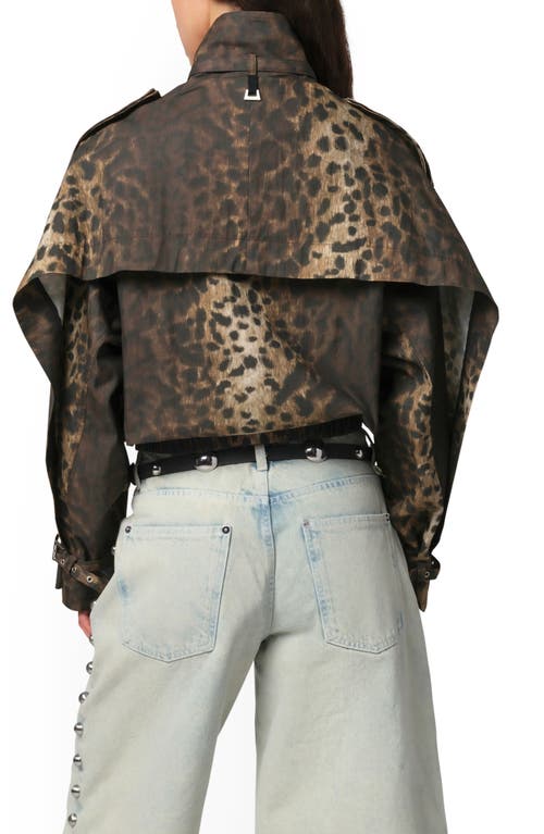 Apparis Thea Leopard Print Rain Jacket In Leopard