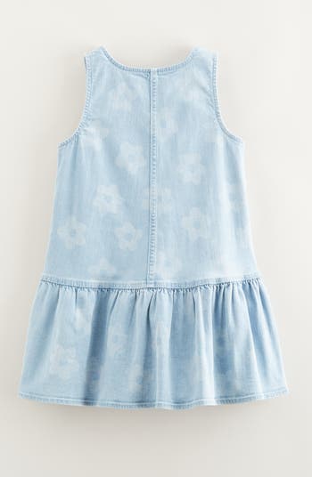 Kids' Denim Drop Waist Dress