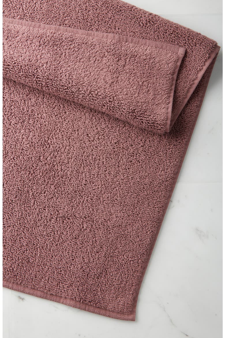 Organic Hydrocotton Bath Mat, Alternate, color, PURPLE TAUPE
