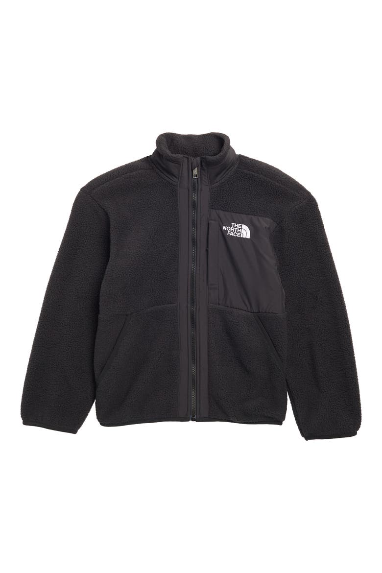 Kids' Yumiori Full Zip Fleece Jacket, Main, color, TNF BLACK