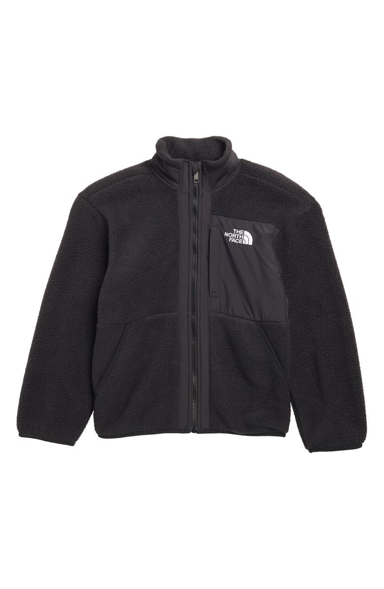 The North Face Kids' Yumiori Full Zip Fleece Jacket, Main, color, Tnf Black