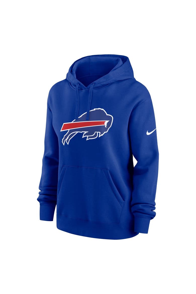 Women's Nike Royal Buffalo Bills Club Fleece Pullover Hoodie, Alternate, color, Royal