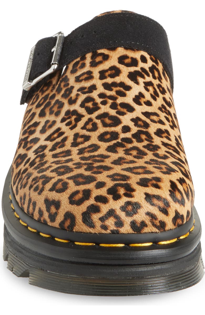Dr. Martens Zebzag Water Resistant Slingback Clog, Alternate, color, Light Tan And Black