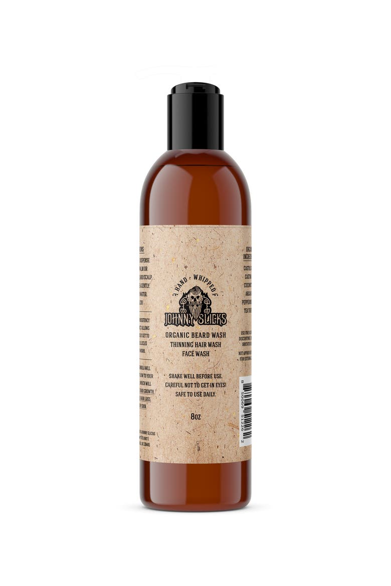 Organic Hand Whipped Beard Wash, Main, color, biege