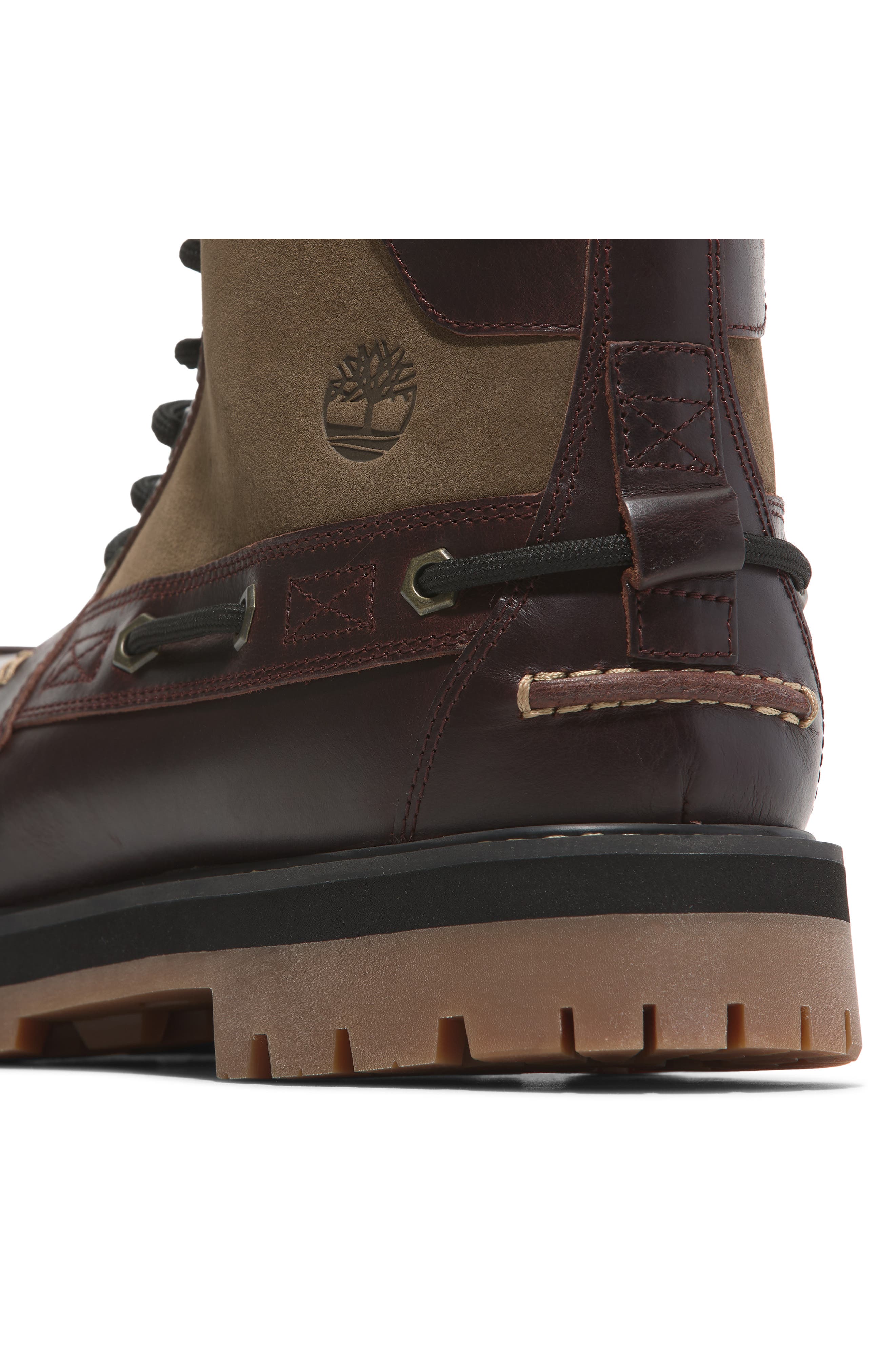 Timberland Britton Road Mid Waterproof Boot, Alternate, color, Burgundy Full Grain