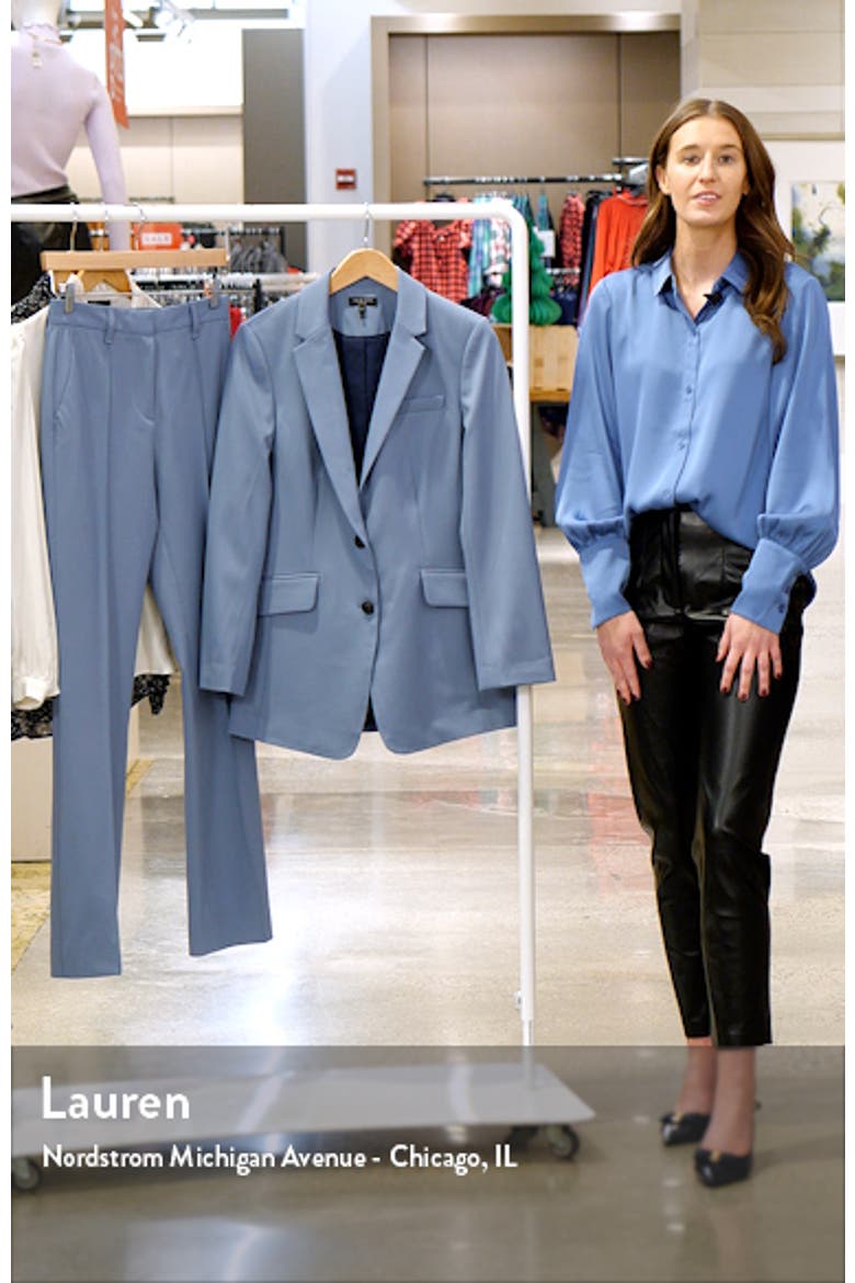 Charles Wool Stretch Twill Blazer video