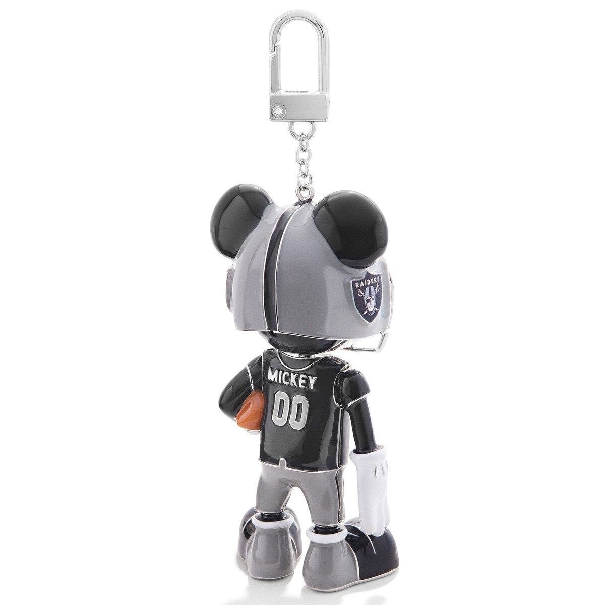 Las Vegas Raiders Disney Mickey Mouse Keychain, Alternate, color, Gray