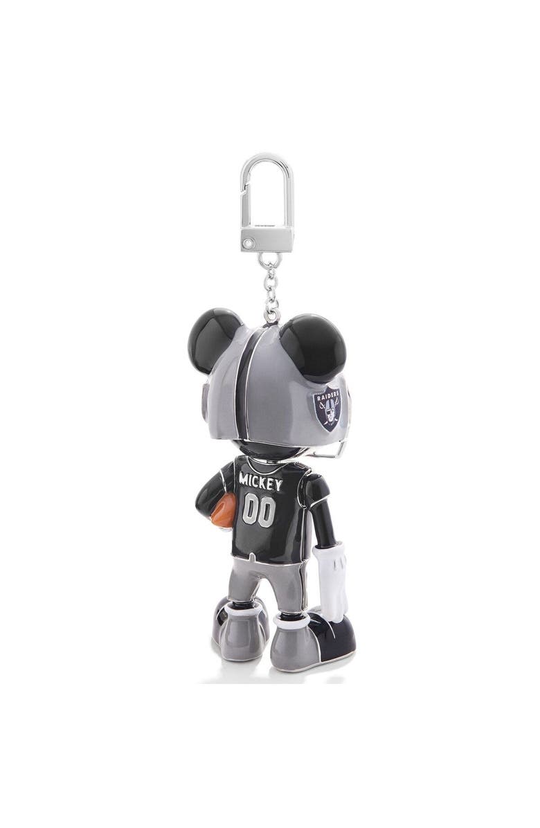 BaubleBar Las Vegas Raiders Disney Mickey Mouse Keychain, Alternate, color, 