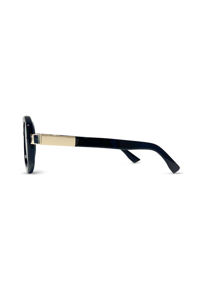 The Dunaway Sunglasses, Alternate, color, Black