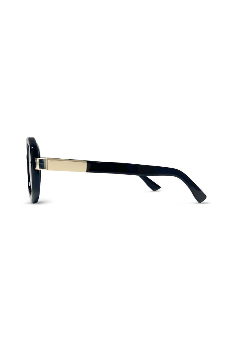 Youzey The Dunaway Sunglasses, Alternate, color, Black