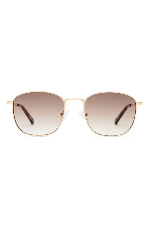 Neptune Deux 52mm Gradient Square Sunglasses
