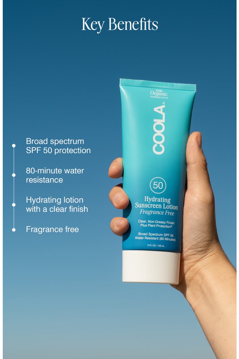 Suncare Classic Body Sunscreen Fragrance-Free SPF 50, Alternate, color, NO COLOR