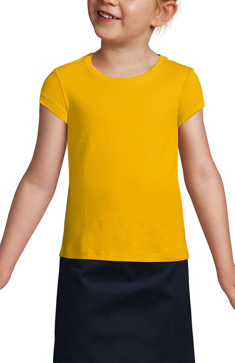 School Uniform Girls Short Sleeve Essential T-shirt
