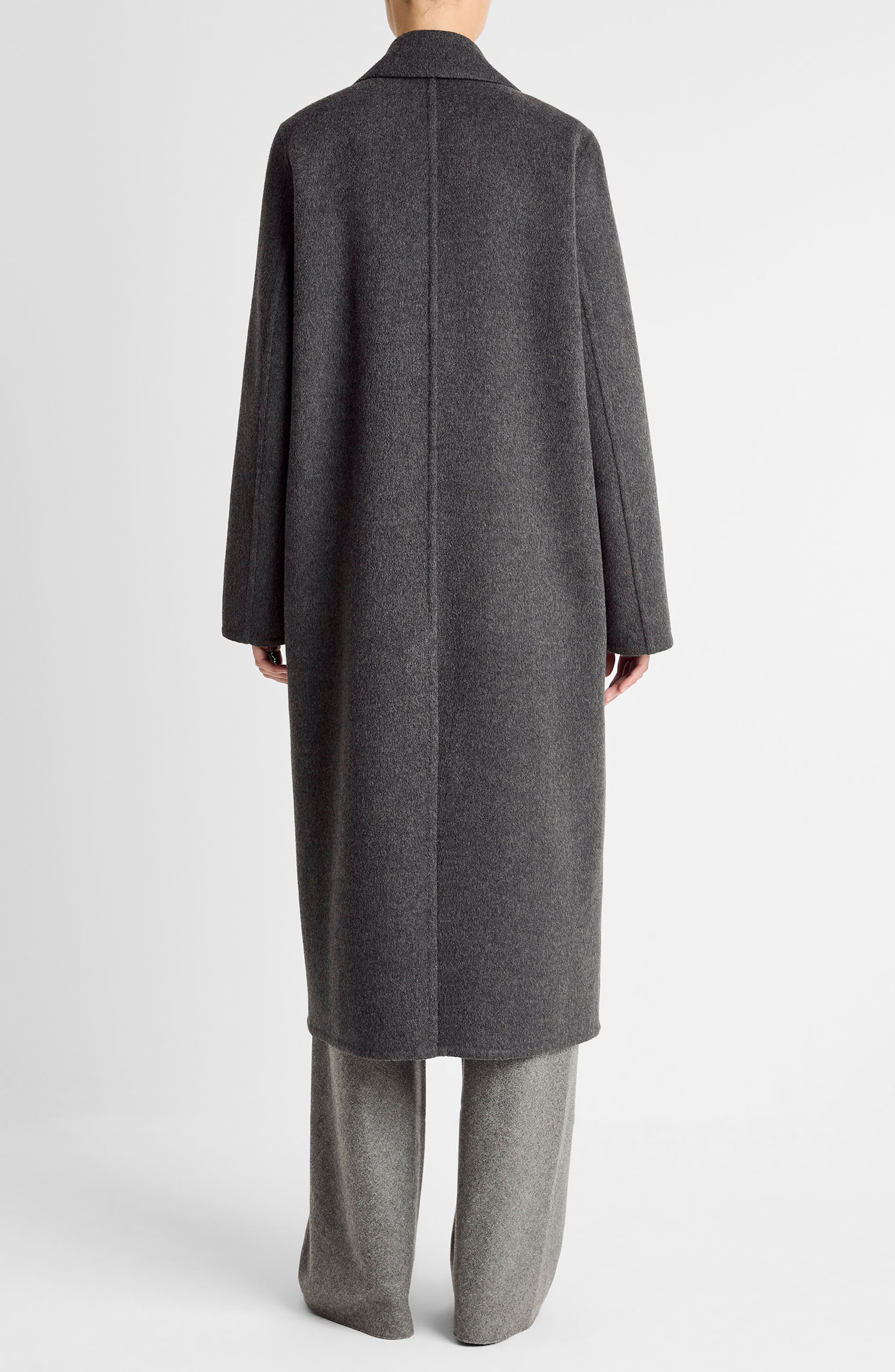 Double Breasted Wool Blend Coat - image 2