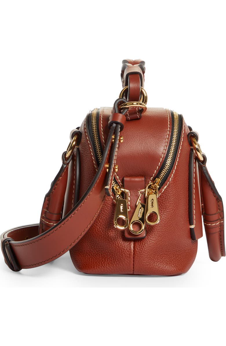 Chloé Small Daria Leather Top Handle Bag, Alternate, color,