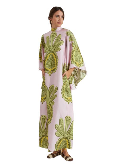 Magnifico Dress Big Pineapple Pink