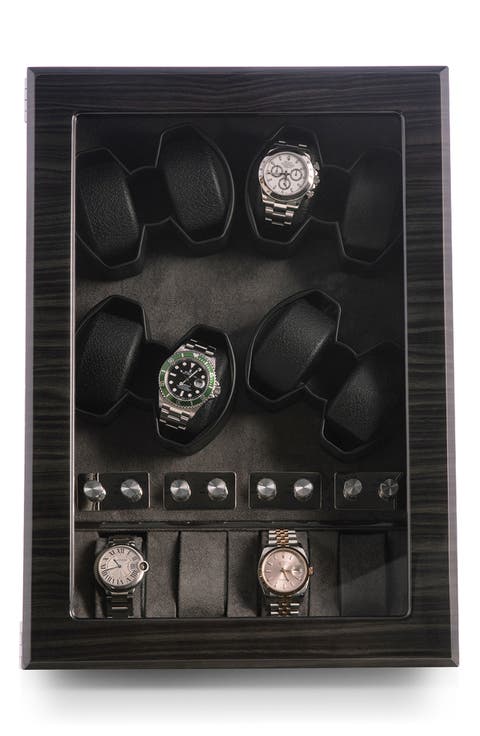 Louis Ash 8-Watch Winder & Case