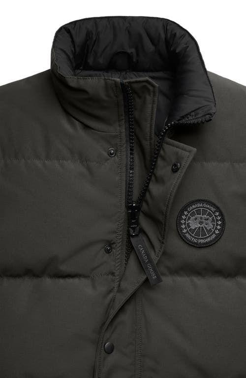 Canada Goose Garson Water Repellent 625 Fill Power Down Vest In Black