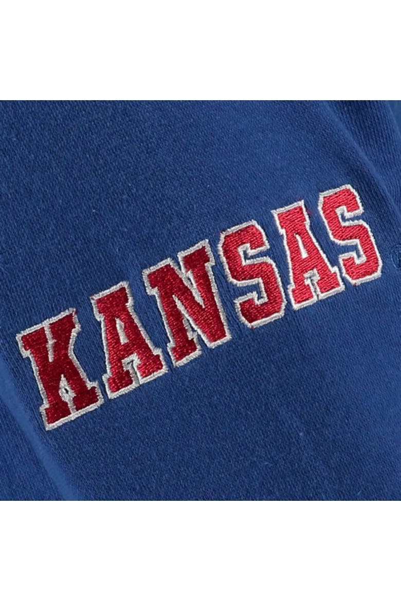 Youth Stadium Athletic Royal Kansas Jayhawks Big Logo Pullover Hoodie, Alternate, color, Royal