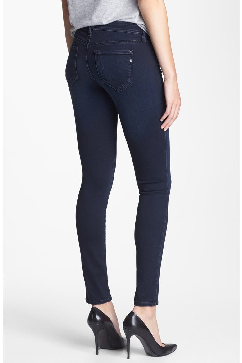 'The Stem' Mid Rise Skinny Jeans, Alternate, color, POP BLUE