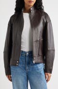 Reformation Veda Harrison Leather Jacket