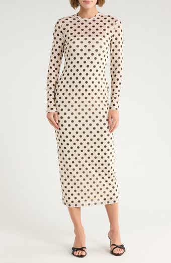 AFRM LOS ANGELES Brandi Floral Long Sleeve Dress