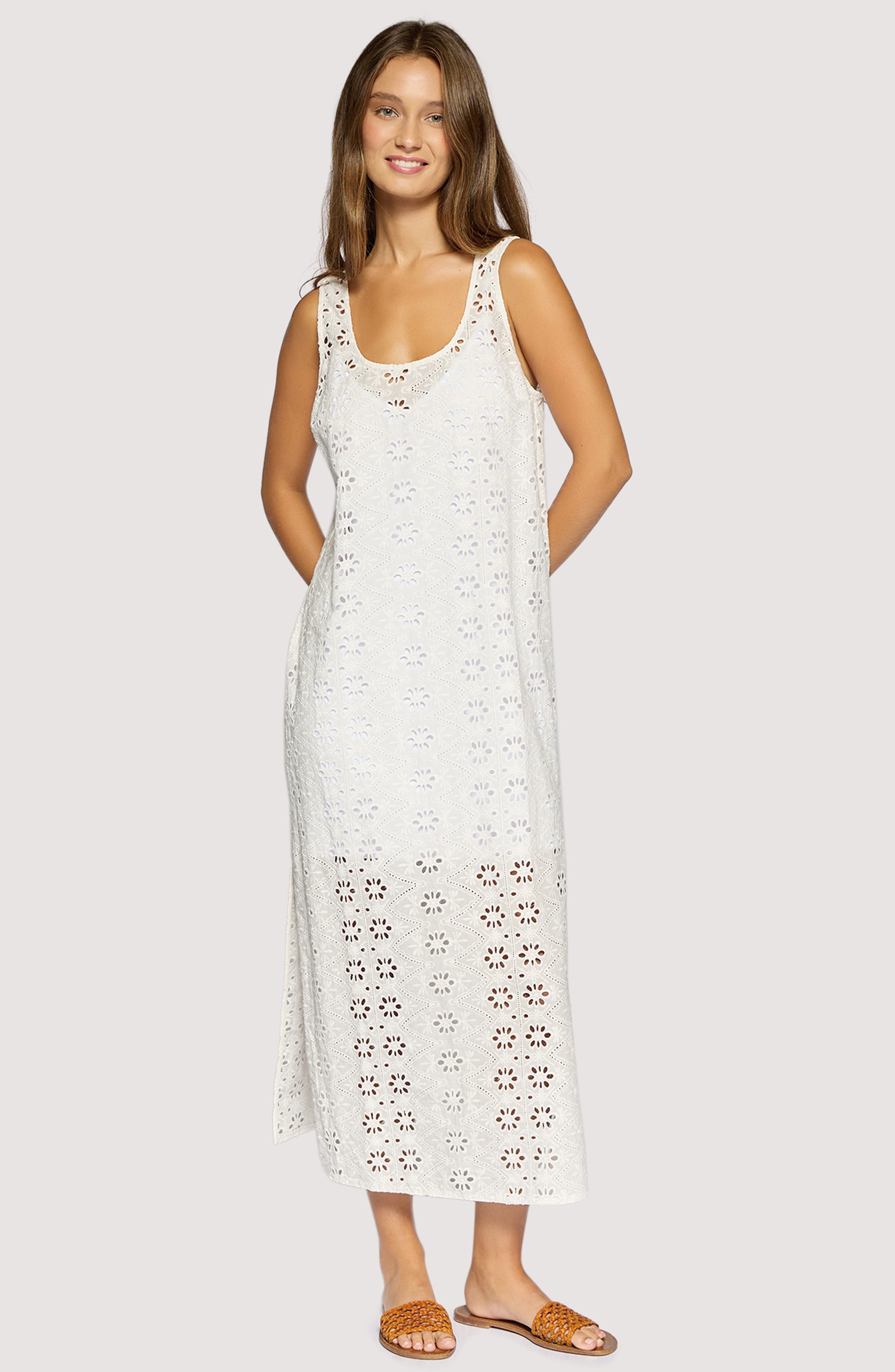 marina lace midi dress Marina Sleeveless V-Neck Sequin Lace Midi Dress, Womens, 8, Champagne