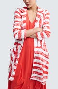 LUUKAA Vespera Striped Voluminous Jacket