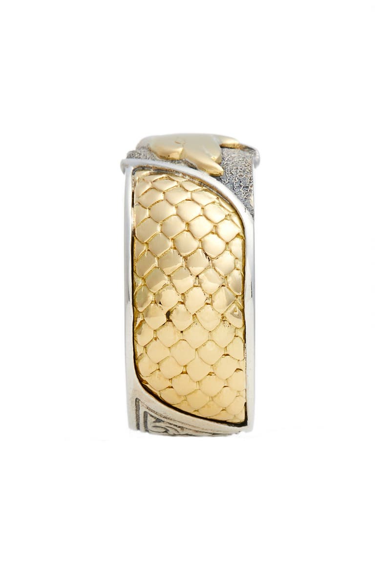 Heonos Eagle Ring, Alternate, color, SILVER/ GOLD