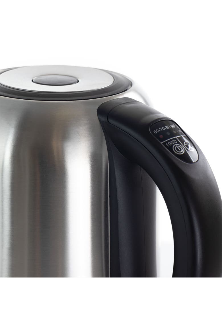 1.7Lt. Stainless Steel Electric Tea Kettle, Alternate, color, Grey