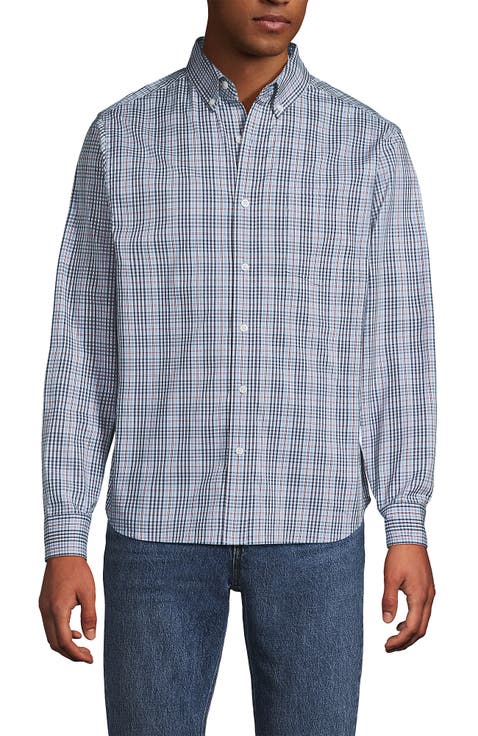 Traditional Fit Long Sleeve Travel Kit Shirt