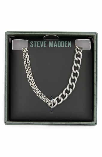 Steve Madden Mixed Chain Necklace