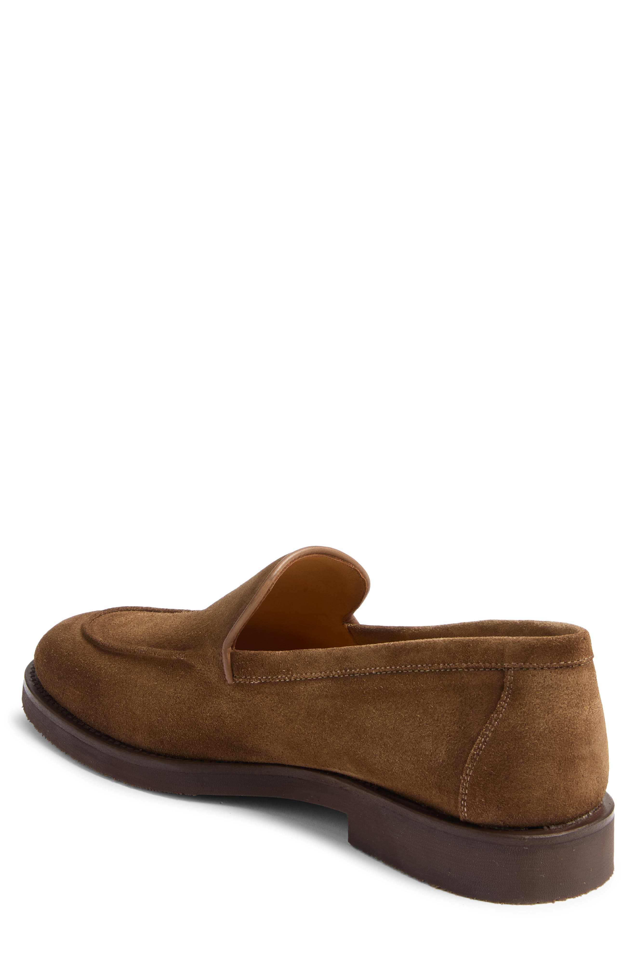 Cervan Venetian Suede Loafer, Alternate, color, CASTORO SUEDE
