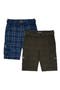  Navy Plaid/ Olive Plaid