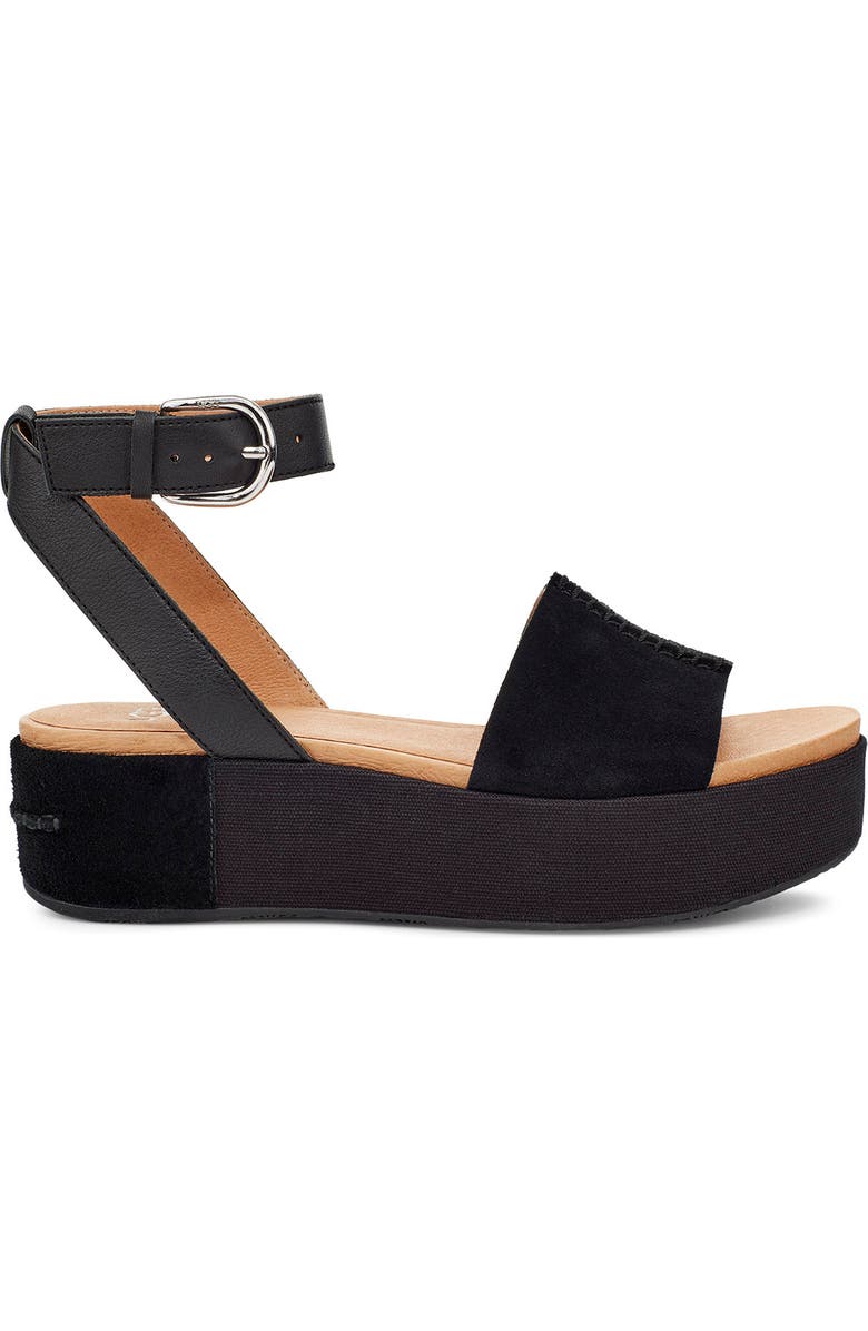 UGG<sup>®</sup> Chapala Platform Wedge Sandal, Alternate, color,
