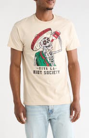 RIOT SOCIETY Viva La Riot Graphic T-Shirt