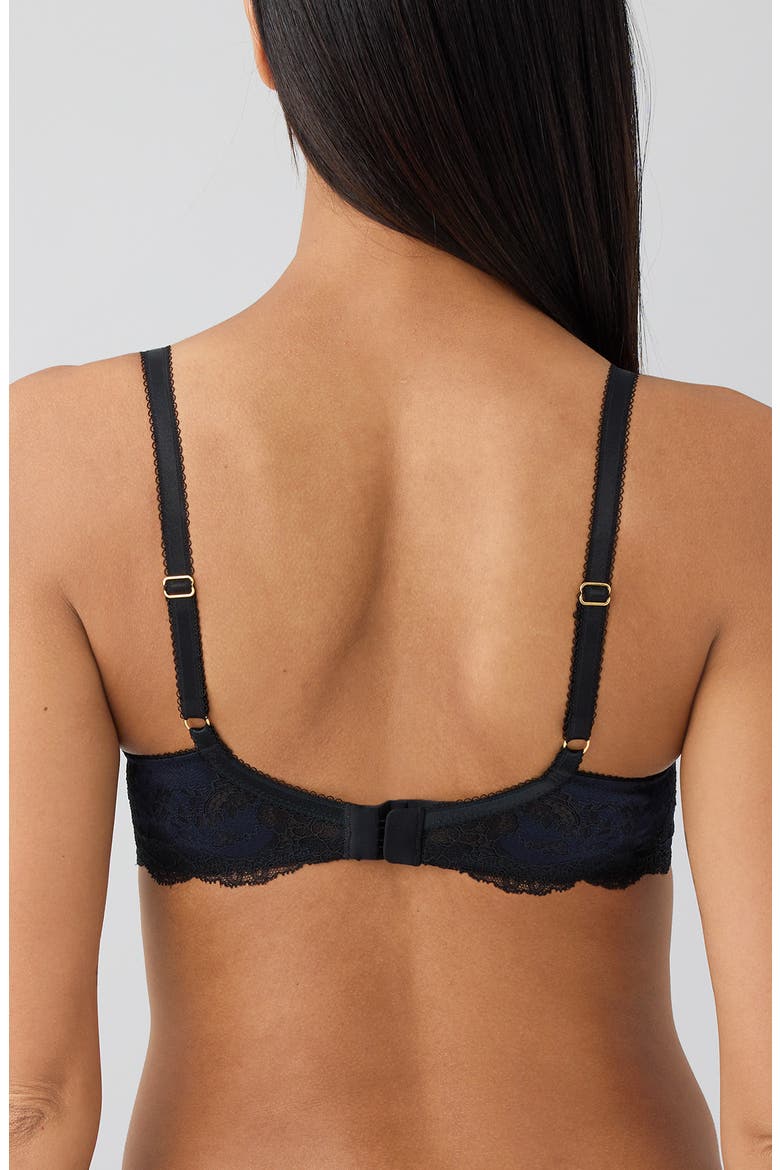 Modern Affair Underwire T-Shirt Bra, Alternate, color, NIGHT SKY/ BLACK