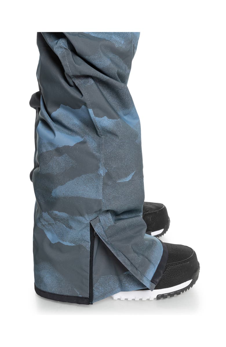 Quiksilver Utility Waterproof Snow Bibs, Alternate, color, Mountain Spray Flint