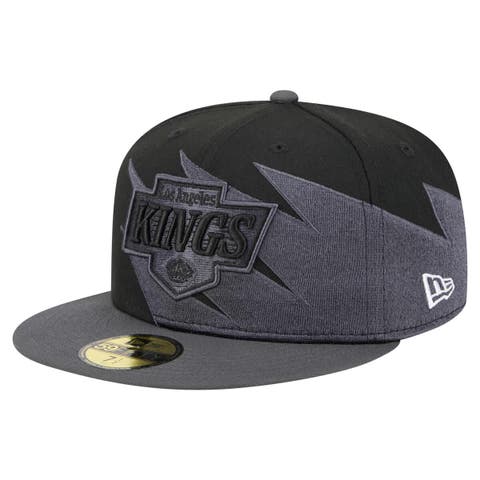 Men's New Era  Black Los Angeles Kings Spikes 59FIFTY Fitted Hat