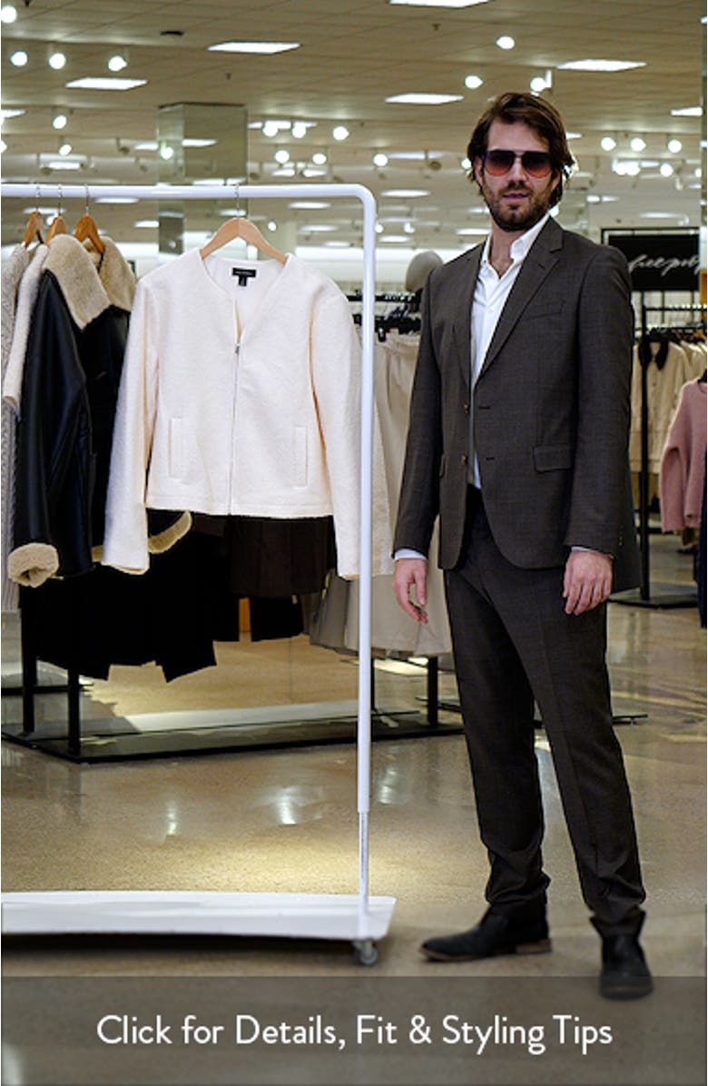 High Pile Fleece Crop Zip Jacket, sales video thumbnail