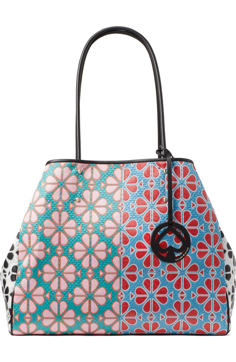 Kate Spade New York large everything spade floral tote, Alternate, color,