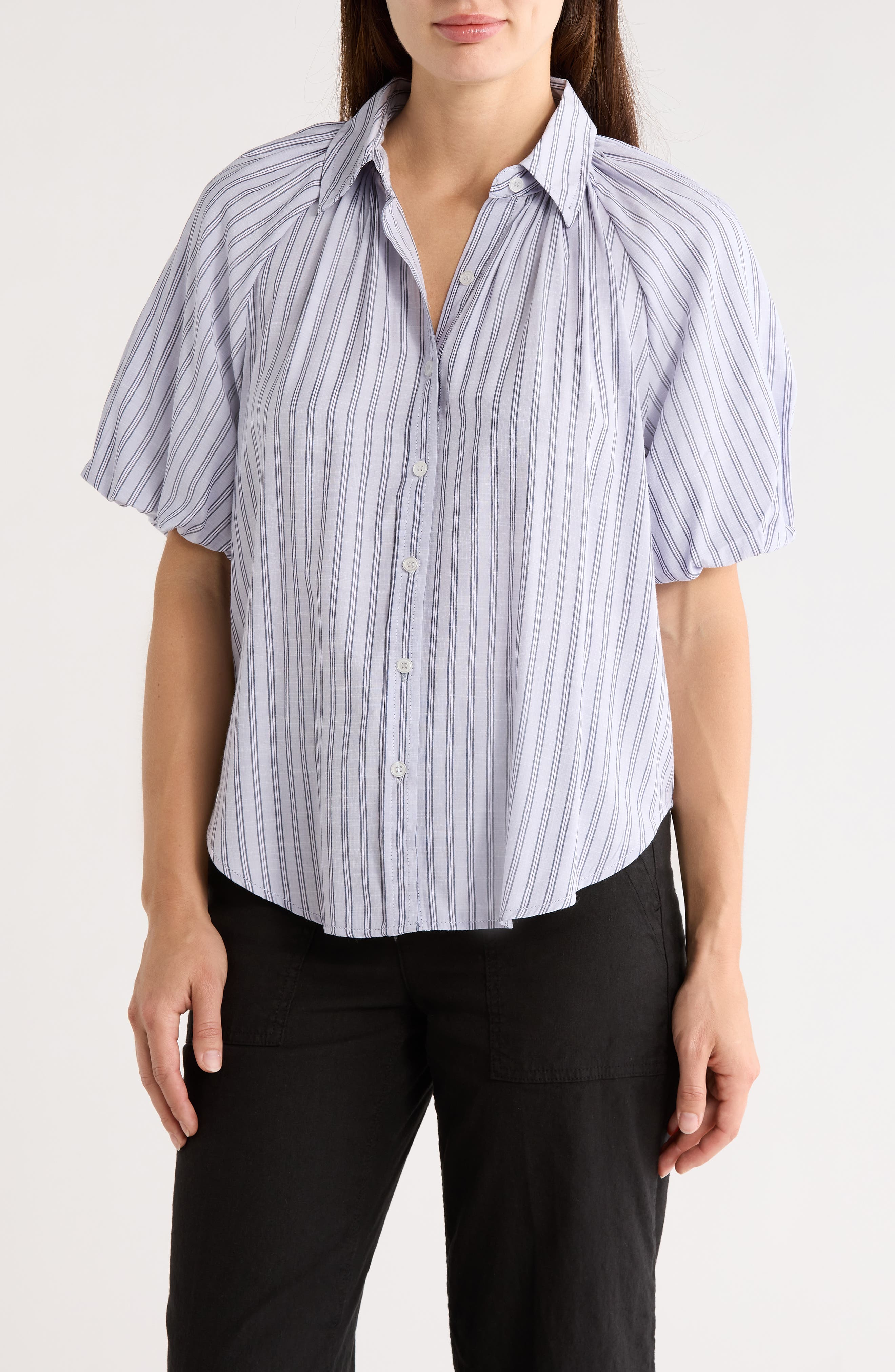 LIGHT BLUE/ INDIGO STRIPE