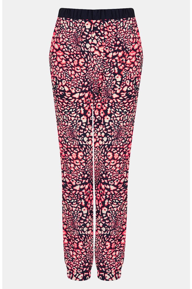 Leopard Print Track Pants, Alternate, color, PINK