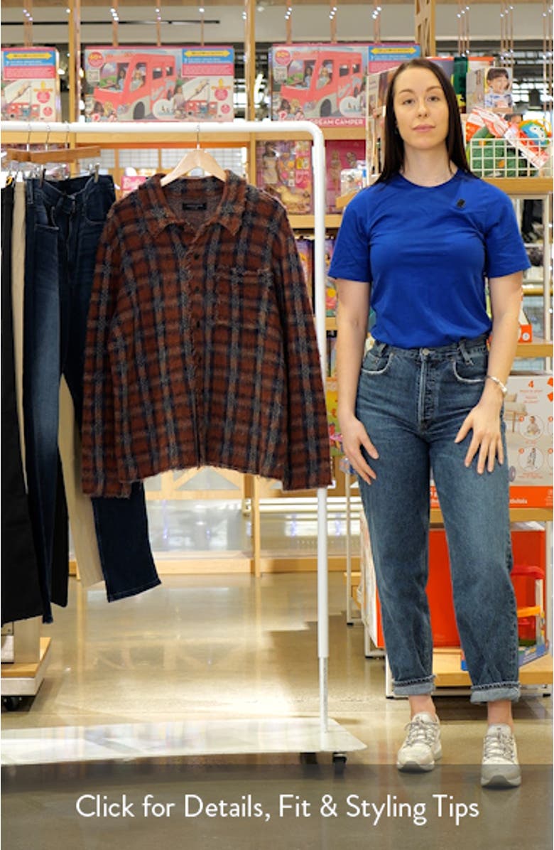 Austin Plaid Cardigan, sales video thumbnail