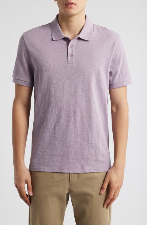 Cotton Slub Jersey Polo