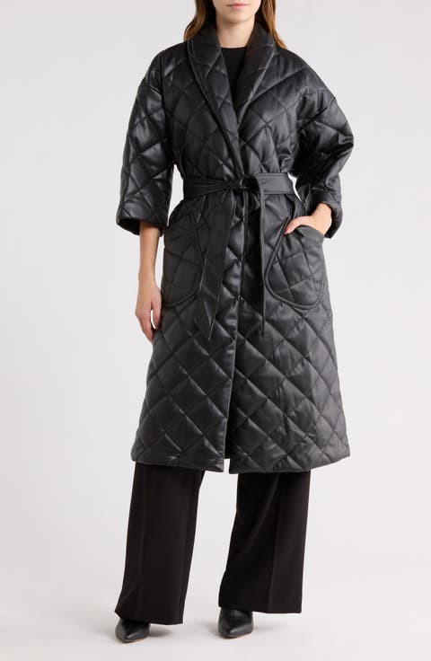 Mason Diamond Quilted Coat