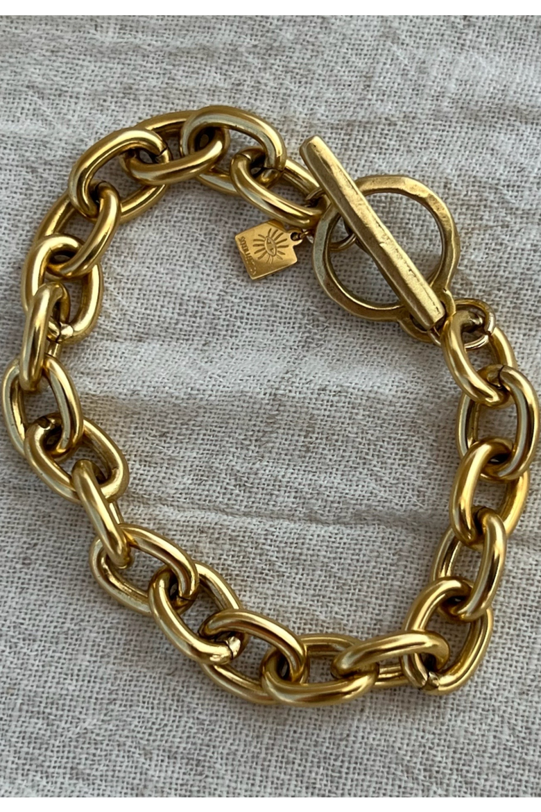 Camilla Bracelet, Alternate, color, Gold