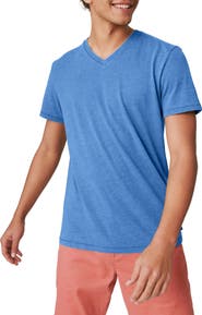 Lucky Brand Venice V-Neck Burnout T-Shirt