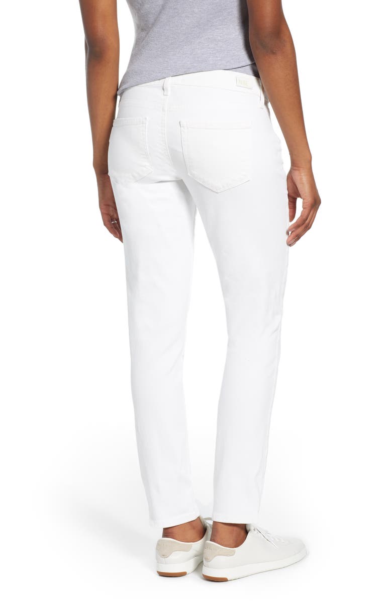PAIGE 'Skyline' Ankle Peg Skinny Maternity Jeans, Alternate, color, 
